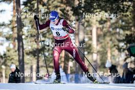 16.03.2018, Falun Sweden (SWE): Yulia Belorukova (RUS) - FIS world cup cross-country, individual sprint, Falun (SWE). www.nordicfocus.com. © Modica/NordicFocus. Every downloaded picture is fee-liable.