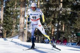 16.03.2018, Falun Sweden (SWE): Karl-Johan Westberg (SWE) - FIS world cup cross-country, individual sprint, Falun (SWE). www.nordicfocus.com. © Modica/NordicFocus. Every downloaded picture is fee-liable.