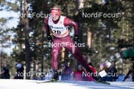 16.03.2018, Falun Sweden (SWE): Andrey Larkov (RUS) - FIS world cup cross-country, individual sprint, Falun (SWE). www.nordicfocus.com. © Modica/NordicFocus. Every downloaded picture is fee-liable.
