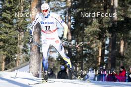 16.03.2018, Falun Sweden (SWE): Daniel Rickardsson (SWE) - FIS world cup cross-country, individual sprint, Falun (SWE). www.nordicfocus.com. © Modica/NordicFocus. Every downloaded picture is fee-liable.