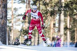 16.03.2018, Falun Sweden (SWE): Dahria Beatty (CAN) - FIS world cup cross-country, individual sprint, Falun (SWE). www.nordicfocus.com. © Modica/NordicFocus. Every downloaded picture is fee-liable.