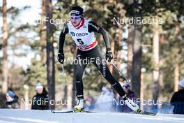16.03.2018, Falun Sweden (SWE): Nathalie Von Siebenthal (SUI) - FIS world cup cross-country, individual sprint, Falun (SWE). www.nordicfocus.com. © Modica/NordicFocus. Every downloaded picture is fee-liable.
