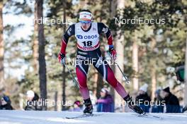 16.03.2018, Falun Sweden (SWE): Ingvild Flugstad Oestberg (NOR) - FIS world cup cross-country, individual sprint, Falun (SWE). www.nordicfocus.com. © Modica/NordicFocus. Every downloaded picture is fee-liable.