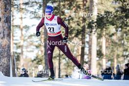 16.03.2018, Falun Sweden (SWE): Anastasia Sedova (RUS) - FIS world cup cross-country, individual sprint, Falun (SWE). www.nordicfocus.com. © Modica/NordicFocus. Every downloaded picture is fee-liable.