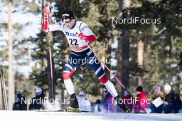16.03.2018, Falun Sweden (SWE): Niklas Dyrhaug (NOR) - FIS world cup cross-country, individual sprint, Falun (SWE). www.nordicfocus.com. © Modica/NordicFocus. Every downloaded picture is fee-liable.