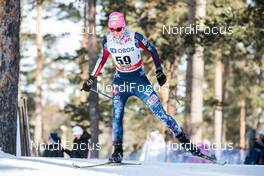 16.03.2018, Falun Sweden (SWE): Kaitlynn Miller (USA) - FIS world cup cross-country, individual sprint, Falun (SWE). www.nordicfocus.com. © Modica/NordicFocus. Every downloaded picture is fee-liable.