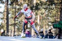 16.03.2018, Falun Sweden (SWE): Teresa Stadlober (AUT) - FIS world cup cross-country, individual sprint, Falun (SWE). www.nordicfocus.com. © Modica/NordicFocus. Every downloaded picture is fee-liable.