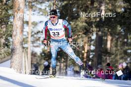 16.03.2018, Falun Sweden (SWE): Simeon Hamilton (USA) - FIS world cup cross-country, individual sprint, Falun (SWE). www.nordicfocus.com. © Modica/NordicFocus. Every downloaded picture is fee-liable.
