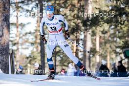 16.03.2018, Falun Sweden (SWE): Kerttu Niskanen (FIN) - FIS world cup cross-country, individual sprint, Falun (SWE). www.nordicfocus.com. © Modica/NordicFocus. Every downloaded picture is fee-liable.