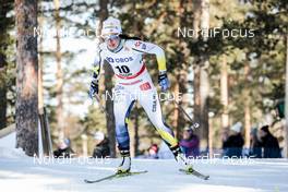 16.03.2018, Falun Sweden (SWE): Anna Haag (SWE) - FIS world cup cross-country, individual sprint, Falun (SWE). www.nordicfocus.com. © Modica/NordicFocus. Every downloaded picture is fee-liable.