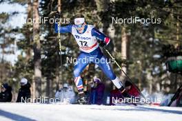 16.03.2018, Falun Sweden (SWE): James Clugnet (GBR) - FIS world cup cross-country, individual sprint, Falun (SWE). www.nordicfocus.com. © Modica/NordicFocus. Every downloaded picture is fee-liable.