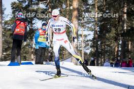 16.03.2018, Falun Sweden (SWE): Oskar Svensson (SWE) - FIS world cup cross-country, individual sprint, Falun (SWE). www.nordicfocus.com. © Modica/NordicFocus. Every downloaded picture is fee-liable.