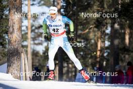 16.03.2018, Falun Sweden (SWE): Miha Simenc (SLO) - FIS world cup cross-country, individual sprint, Falun (SWE). www.nordicfocus.com. © Modica/NordicFocus. Every downloaded picture is fee-liable.