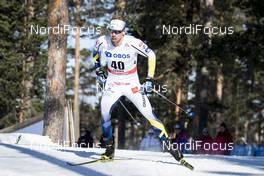 16.03.2018, Falun Sweden (SWE): Emil Joensson (SWE) - FIS world cup cross-country, individual sprint, Falun (SWE). www.nordicfocus.com. © Modica/NordicFocus. Every downloaded picture is fee-liable.