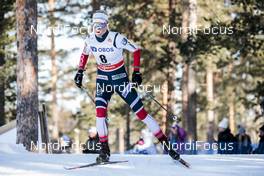 16.03.2018, Falun Sweden (SWE): Kathrine Rolsted Harsem (NOR) - FIS world cup cross-country, individual sprint, Falun (SWE). www.nordicfocus.com. © Modica/NordicFocus. Every downloaded picture is fee-liable.