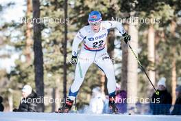 16.03.2018, Falun Sweden (SWE): Aino-Kaisa Saarinen (FIN) - FIS world cup cross-country, individual sprint, Falun (SWE). www.nordicfocus.com. © Modica/NordicFocus. Every downloaded picture is fee-liable.
