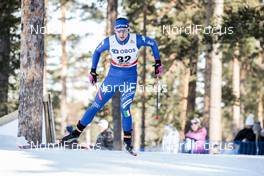 16.03.2018, Falun Sweden (SWE): Greta Laurent (ITA) - FIS world cup cross-country, individual sprint, Falun (SWE). www.nordicfocus.com. © Modica/NordicFocus. Every downloaded picture is fee-liable.