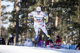 16.03.2018, Falun Sweden (SWE): Viktor Thorn (SWE) - FIS world cup cross-country, individual sprint, Falun (SWE). www.nordicfocus.com. © Modica/NordicFocus. Every downloaded picture is fee-liable.
