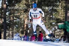 16.03.2018, Falun Sweden (SWE): Martti Jylhae (FIN) - FIS world cup cross-country, individual sprint, Falun (SWE). www.nordicfocus.com. © Modica/NordicFocus. Every downloaded picture is fee-liable.