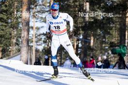 16.03.2018, Falun Sweden (SWE): Ristomatti Hakola (FIN) - FIS world cup cross-country, individual sprint, Falun (SWE). www.nordicfocus.com. © Modica/NordicFocus. Every downloaded picture is fee-liable.
