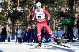 16.03.2018, Falun Sweden (SWE): Graeme Killick (CAN) - FIS world cup cross-country, individual sprint, Falun (SWE). www.nordicfocus.com. © Modica/NordicFocus. Every downloaded picture is fee-liable.