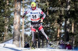 16.03.2018, Falun Sweden (SWE): Bernhard Tritscher (AUT) - FIS world cup cross-country, individual sprint, Falun (SWE). www.nordicfocus.com. © Modica/NordicFocus. Every downloaded picture is fee-liable.