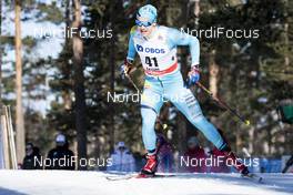 16.03.2018, Falun Sweden (SWE): Anton Persson (SWE) - FIS world cup cross-country, individual sprint, Falun (SWE). www.nordicfocus.com. © Modica/NordicFocus. Every downloaded picture is fee-liable.
