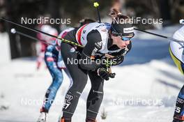 17.03.2018, Falun Sweden (SWE): Laurien Van Der Graaff (SUI) - FIS world cup cross-country, mass women, Falun (SWE). www.nordicfocus.com. © Modica/NordicFocus. Every downloaded picture is fee-liable.