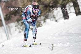 17.03.2018, Falun Sweden (SWE): Kikkan Randall (USA) - FIS world cup cross-country, mass women, Falun (SWE). www.nordicfocus.com. © Modica/NordicFocus. Every downloaded picture is fee-liable.