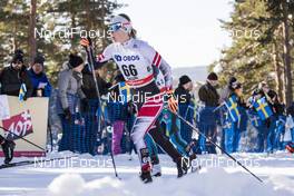 17.03.2018, Falun Sweden (SWE): Lisa Unterweger (AUT) - FIS world cup cross-country, mass women, Falun (SWE). www.nordicfocus.com. © Modica/NordicFocus. Every downloaded picture is fee-liable.