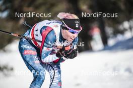 17.03.2018, Falun Sweden (SWE): Kikkan Randall (USA) - FIS world cup cross-country, mass women, Falun (SWE). www.nordicfocus.com. © Modica/NordicFocus. Every downloaded picture is fee-liable.