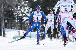 18.03.2018, Falun Sweden (SWE): Federico Pellegrino (ITA) - FIS world cup cross-country, pursuit men, Falun (SWE). www.nordicfocus.com. © Modica/NordicFocus. Every downloaded picture is fee-liable.
