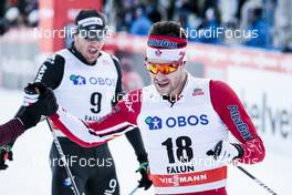 18.03.2018, Falun Sweden (SWE): Alex Harvey (CAN) - FIS world cup cross-country, pursuit men, Falun (SWE). www.nordicfocus.com. © Modica/NordicFocus. Every downloaded picture is fee-liable.