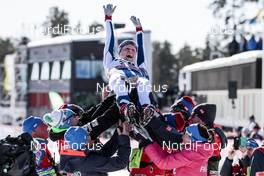 18.03.2018, Falun Sweden (SWE): Aino-Kaisa Saarinen (FIN) - FIS world cup cross-country, pursuit women, Falun (SWE). www.nordicfocus.com. © Modica/NordicFocus. Every downloaded picture is fee-liable.