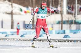 15.02.2018, Pyeongchang, Korea (KOR): Dahria Beatty (CAN) - XXIII. Olympic Winter Games Pyeongchang 2018, cross-country, 10km women,  Pyeongchang (KOR). www.nordicfocus.com. © Modica/NordicFocus. Every downloaded picture is fee-liable.