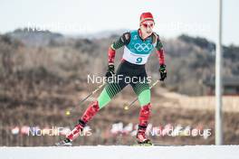15.02.2018, Pyeongchang, Korea (KOR): Polina Seronosova (BLR) - XXIII. Olympic Winter Games Pyeongchang 2018, cross-country, 10km women,  Pyeongchang (KOR). www.nordicfocus.com. © Modica/NordicFocus. Every downloaded picture is fee-liable.
