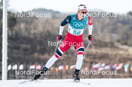 15.02.2018, Pyeongchang, Korea (KOR): Ingvild Flugstad Oestberg (NOR) - XXIII. Olympic Winter Games Pyeongchang 2018, cross-country, 10km women,  Pyeongchang (KOR). www.nordicfocus.com. © Modica/NordicFocus. Every downloaded picture is fee-liable.