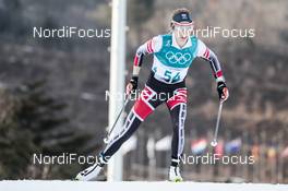 15.02.2018, Pyeongchang, Korea (KOR): Teresa Stadlober (AUT) - XXIII. Olympic Winter Games Pyeongchang 2018, cross-country, 10km women,  Pyeongchang (KOR). www.nordicfocus.com. © Modica/NordicFocus. Every downloaded picture is fee-liable.