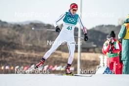 15.02.2018, Pyeongchang, Korea (KOR): Ewelina Marcisz (POL) - XXIII. Olympic Winter Games Pyeongchang 2018, cross-country, 10km women,  Pyeongchang (KOR). www.nordicfocus.com. © Modica/NordicFocus. Every downloaded picture is fee-liable.