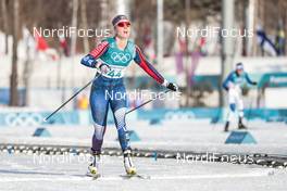 15.02.2018, Pyeongchang, Korea (KOR): Sadie Bjornsen (USA) - XXIII. Olympic Winter Games Pyeongchang 2018, cross-country, 10km women,  Pyeongchang (KOR). www.nordicfocus.com. © Modica/NordicFocus. Every downloaded picture is fee-liable.