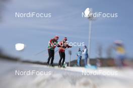 15.02.2018, Pyeongchang, Korea (KOR): Canada's technicians   - XXIII. Olympic Winter Games Pyeongchang 2018, cross-country, 10km women,  Pyeongchang (KOR). www.nordicfocus.com. © Modica/NordicFocus. Every downloaded picture is fee-liable.