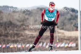 15.02.2018, Pyeongchang, Korea (KOR): Lydia Hiernickel (SUI) - XXIII. Olympic Winter Games Pyeongchang 2018, cross-country, 10km women,  Pyeongchang (KOR). www.nordicfocus.com. © Modica/NordicFocus. Every downloaded picture is fee-liable.