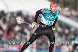 16.02.2018, Pyeongchang, Korea (KOR): Andreas Katz (GER) - XXIII. Olympic Winter Games Pyeongchang 2018, cross-country, 15km men,  Pyeongchang (KOR). www.nordicfocus.com. © Modica/NordicFocus. Every downloaded picture is fee-liable.