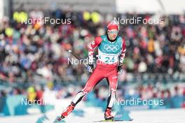 16.02.2018, Pyeongchang, Korea (KOR): Devon Kershaw (CAN) - XXIII. Olympic Winter Games Pyeongchang 2018, cross-country, 15km men,  Pyeongchang (KOR). www.nordicfocus.com. © Modica/NordicFocus. Every downloaded picture is fee-liable.