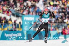 16.02.2018, Pyeongchang, Korea (KOR): Lucas Boegl (GER) - XXIII. Olympic Winter Games Pyeongchang 2018, cross-country, 15km men,  Pyeongchang (KOR). www.nordicfocus.com. © Modica/NordicFocus. Every downloaded picture is fee-liable.