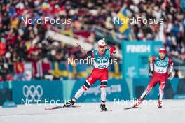 16.02.2018, Pyeongchang, Korea (KOR): Simen Hegstad Krueger (NOR) - XXIII. Olympic Winter Games Pyeongchang 2018, cross-country, 15km men,  Pyeongchang (KOR). www.nordicfocus.com. © Modica/NordicFocus. Every downloaded picture is fee-liable.