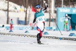 16.02.2018, Pyeongchang, Korea (KOR): Eunho Kim (KOR) - XXIII. Olympic Winter Games Pyeongchang 2018, cross-country, 15km men,  Pyeongchang (KOR). www.nordicfocus.com. © Modica/NordicFocus. Every downloaded picture is fee-liable.