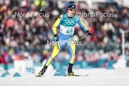16.02.2018, Pyeongchang, Korea (KOR): Andrii Orlyk (UKR) - XXIII. Olympic Winter Games Pyeongchang 2018, cross-country, 15km men,  Pyeongchang (KOR). www.nordicfocus.com. © Modica/NordicFocus. Every downloaded picture is fee-liable.