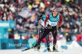 16.02.2018, Pyeongchang, Korea (KOR): Roman Furger (SUI) - XXIII. Olympic Winter Games Pyeongchang 2018, cross-country, 15km men,  Pyeongchang (KOR). www.nordicfocus.com. © Modica/NordicFocus. Every downloaded picture is fee-liable.