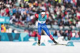 16.02.2018, Pyeongchang, Korea (KOR): Ales Razym (CZE) - XXIII. Olympic Winter Games Pyeongchang 2018, cross-country, 15km men,  Pyeongchang (KOR). www.nordicfocus.com. © Modica/NordicFocus. Every downloaded picture is fee-liable.